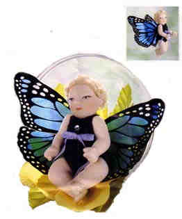Butterfly Love Bubble is 3 inches tall